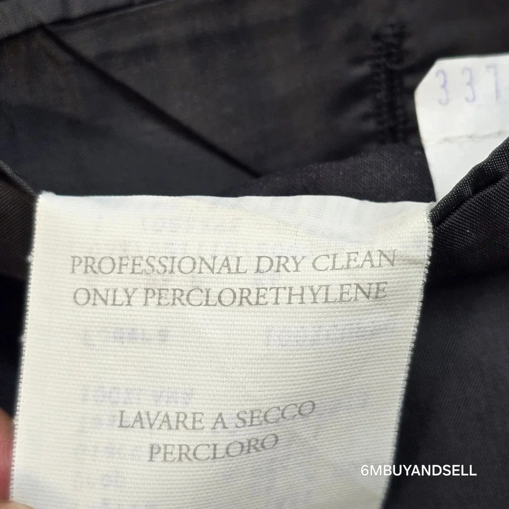 Cerruti 1881 Roma Italy Gray Pinstripe Wool Blazer Sport Coat Jacket 44R Luxury